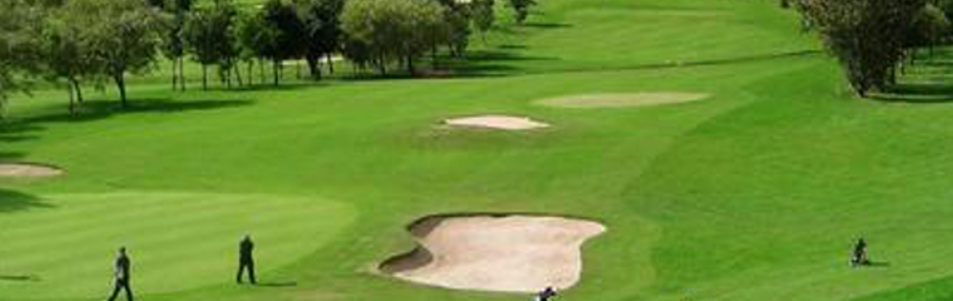 One of the greens on the Tinsley Park Golf Course.