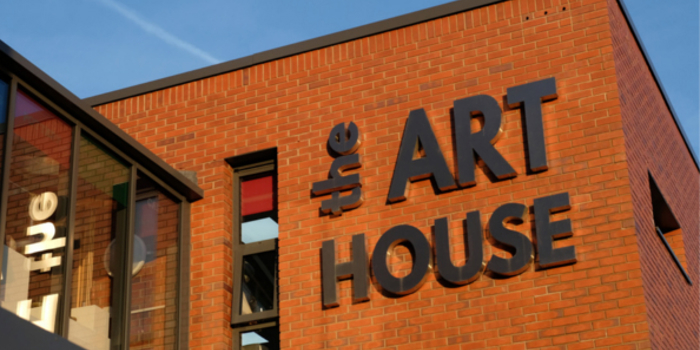 The exterior of The Art House.