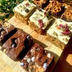 Cakes on display on the counter at S17 Coffee Shop & Bistro.