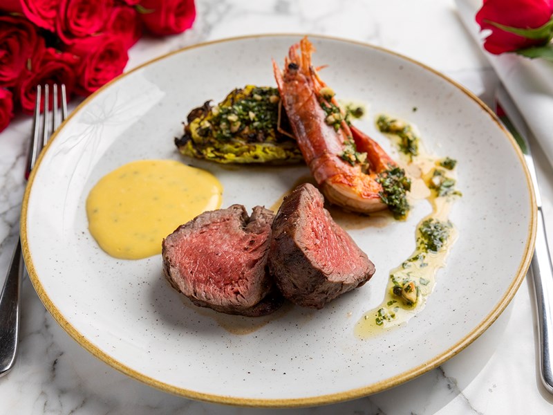 Food at Piccolino.