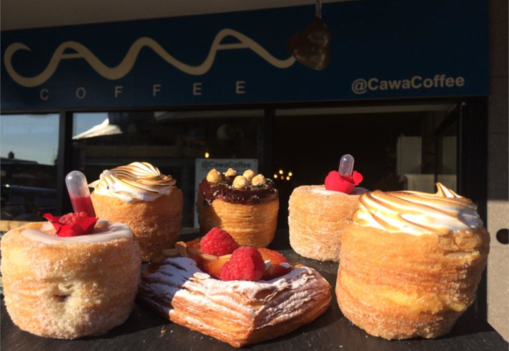 Pastries and baked goods at Cawa Coffee Broomhill