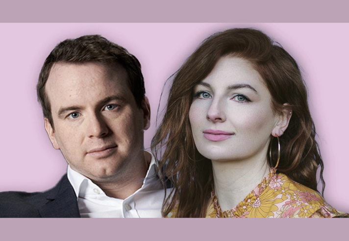 Alice Levine and Matt Forde.