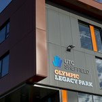The exterior of the Sheffield Olympic Legacy Park building.