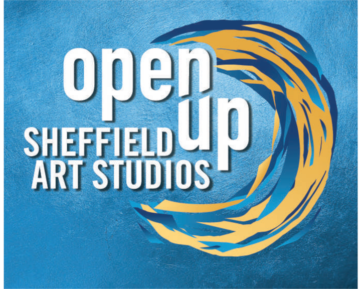 The Open Up  Sheffield logo.