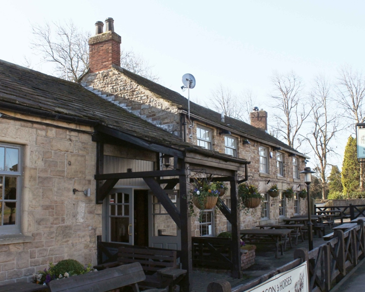 Exterior of The Waggon & Horses.