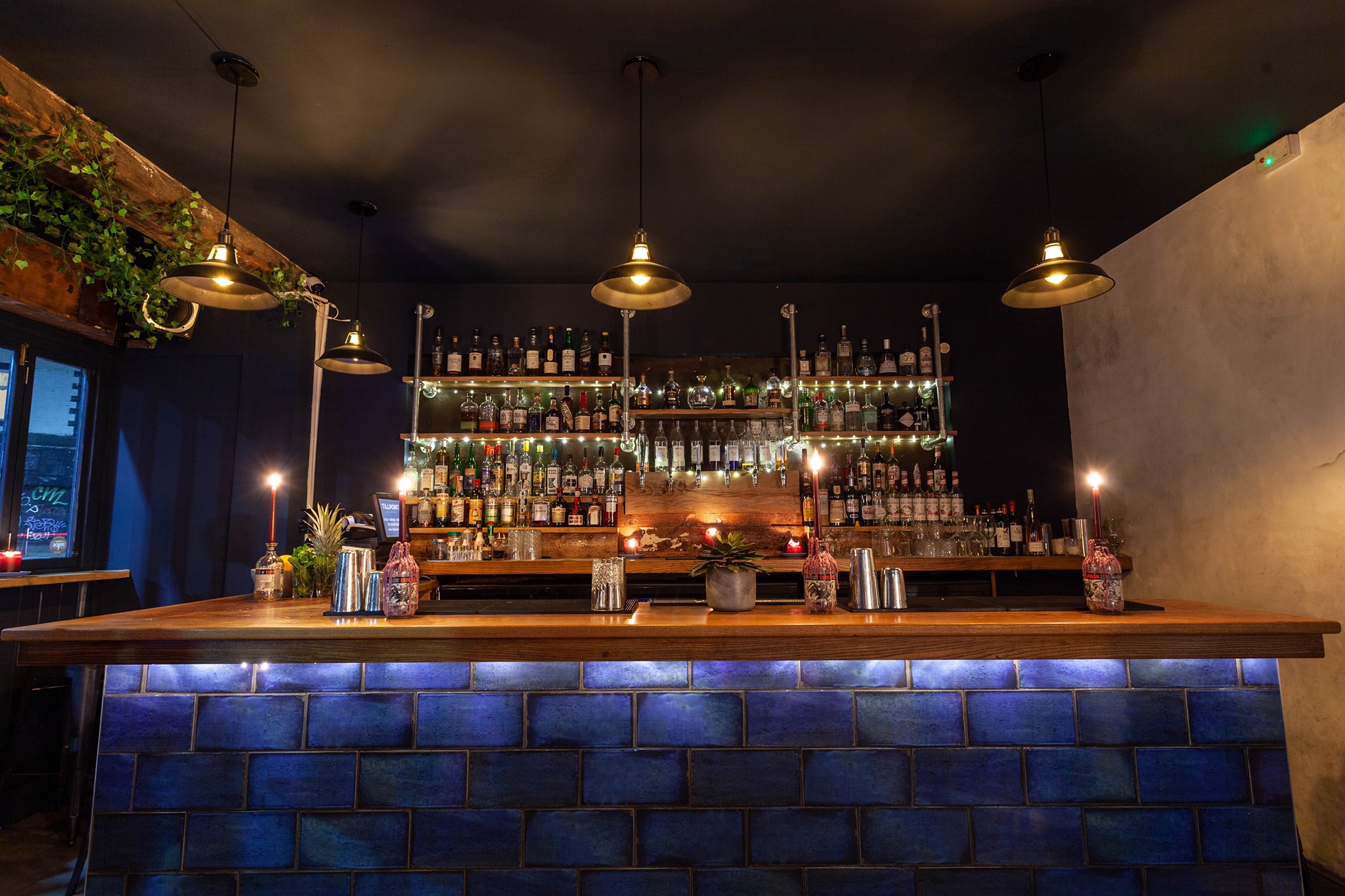 Interior of the Barrowboy.