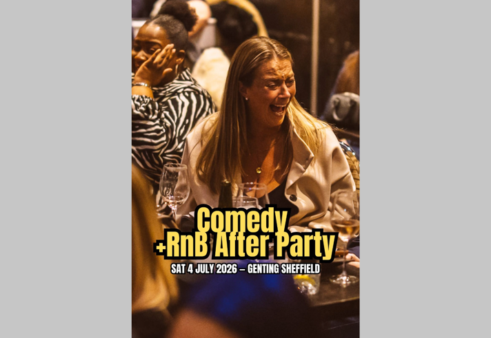 People sat round tables, laughing and enjoying an event.