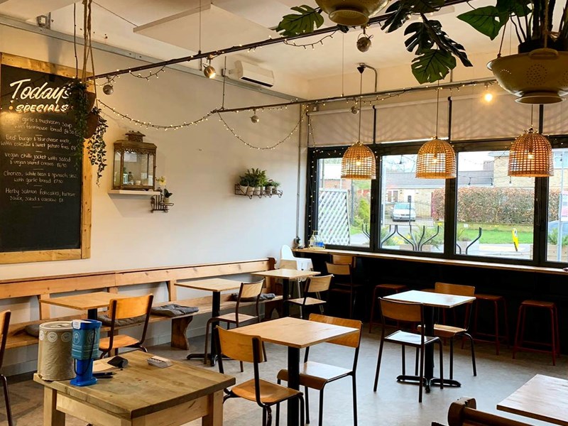 The dining area at S17 Coffee Shop & Bistro.