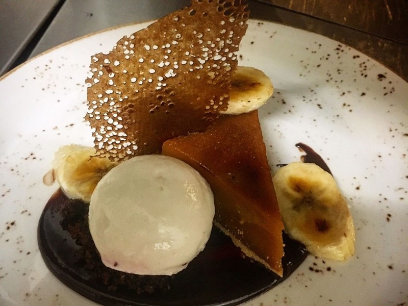 Desert at the Hidden Gem.