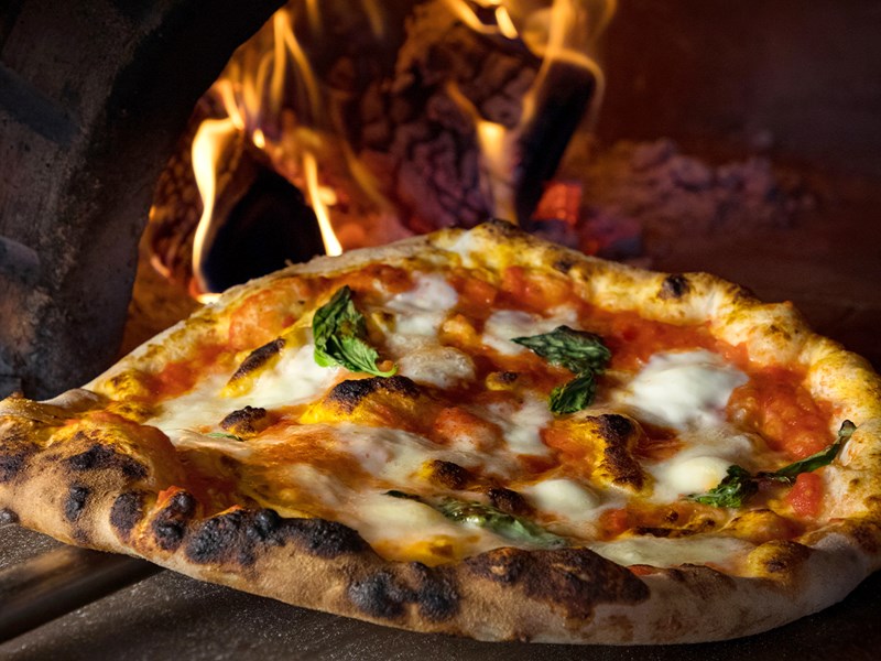 Neopolitan pizza at Piccolino.