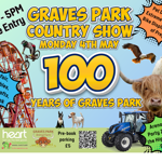Poster for the Graves Park Country Show.