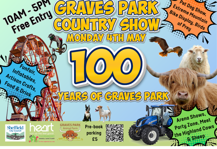 Poster for the Graves Park Country Show.