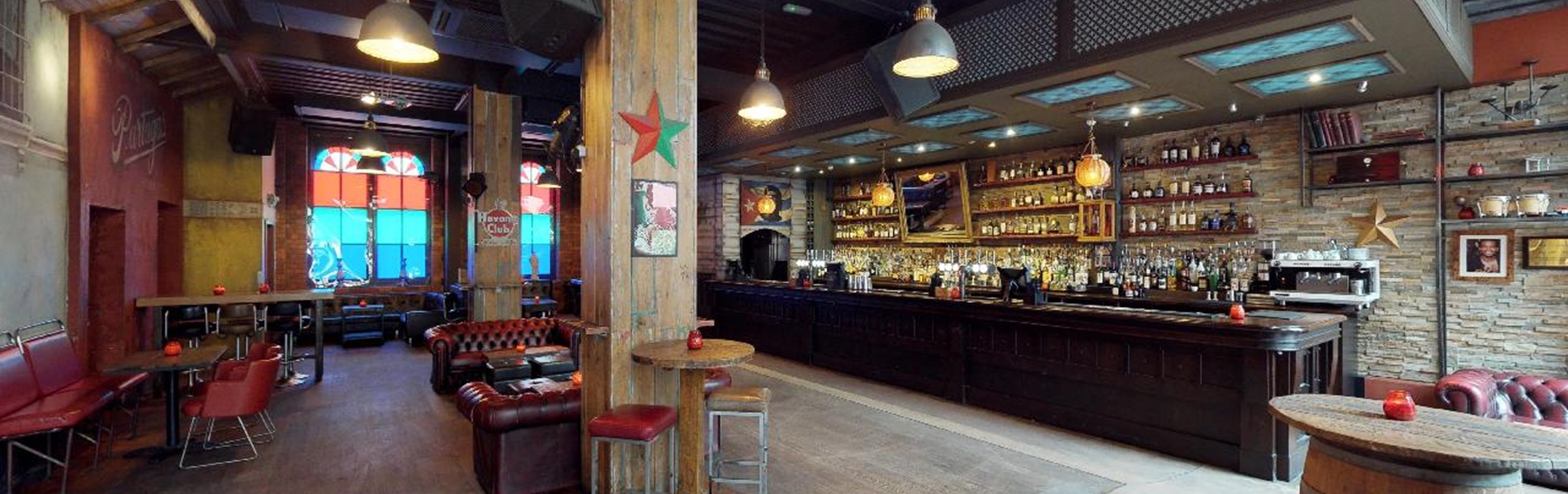 The interior of Cubana Tapas Bar.