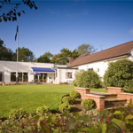 The club house at Dore & Totley Golf Club.