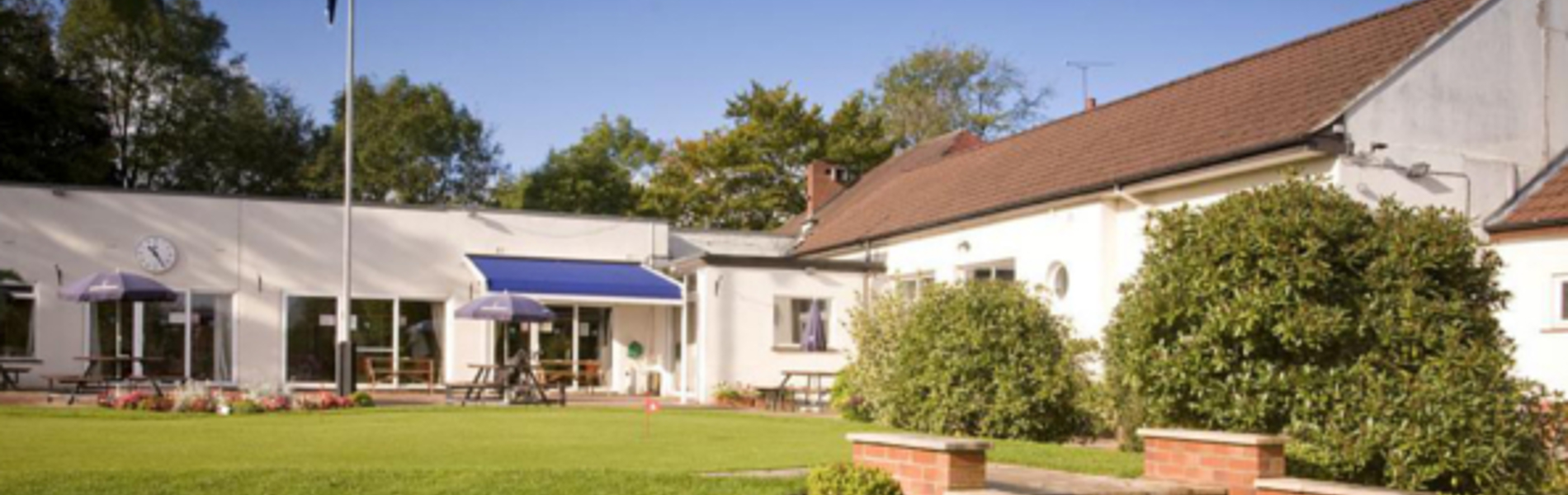 The club house at Dore & Totley Golf Club.