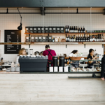 The counter at Marmadukes - Cambridge Street