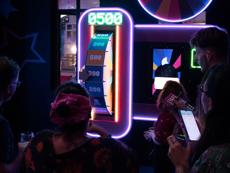 Interior of Gameshow All Stars.