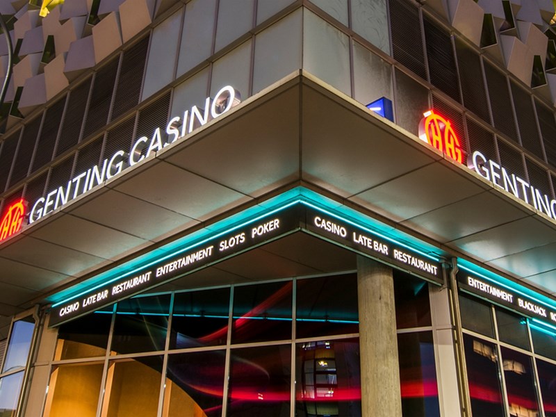 The exterior of Genting Casino Sheffield.