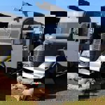 A vintage army truck.