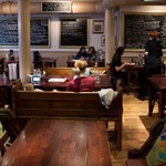 Interior of the Thyme Cafe.