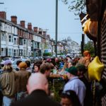 Group of people stood outside Rumkeg at Abbeydale Live
