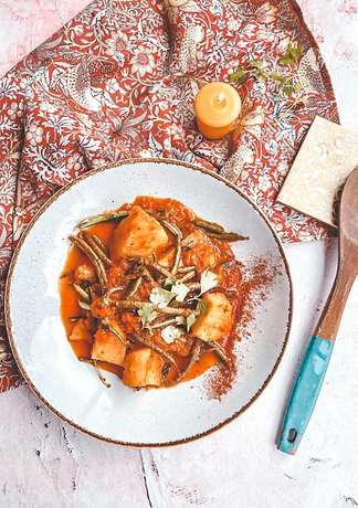 A stew at Aesthete Coffee + Kitchen.