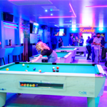 Pool tables at Tenpin.