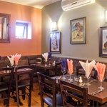 The interior of BB's Italian Restaurant.