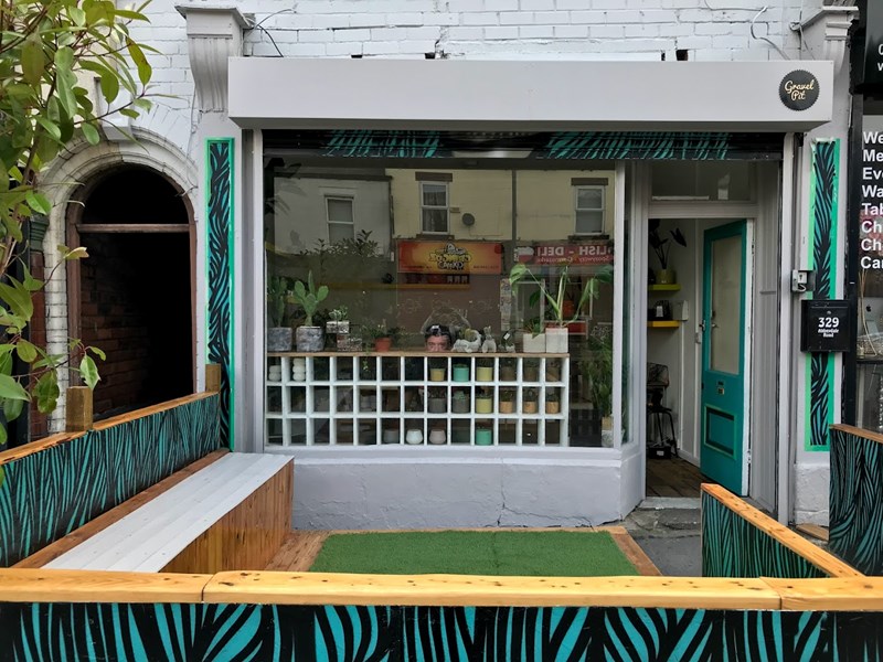 The entrance to the Gravel Pit.