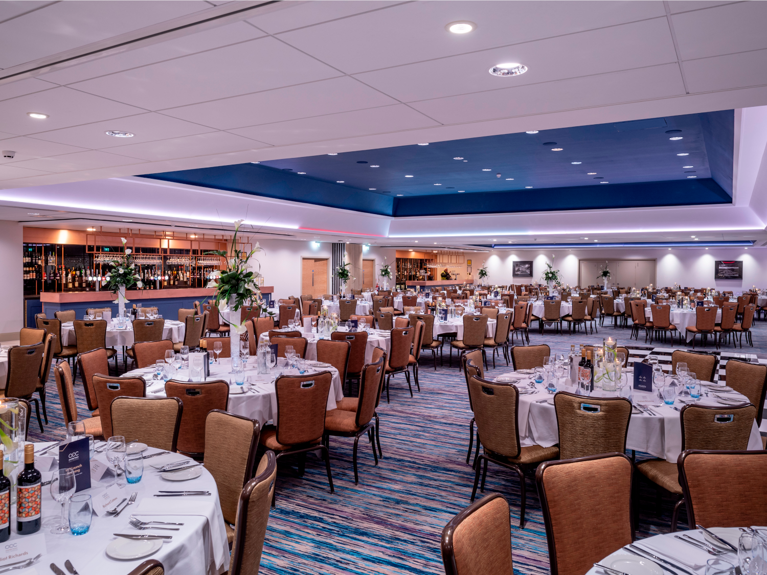 The dining room at The OEC Sheffield.