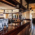 The bar in The Brothers Arms.