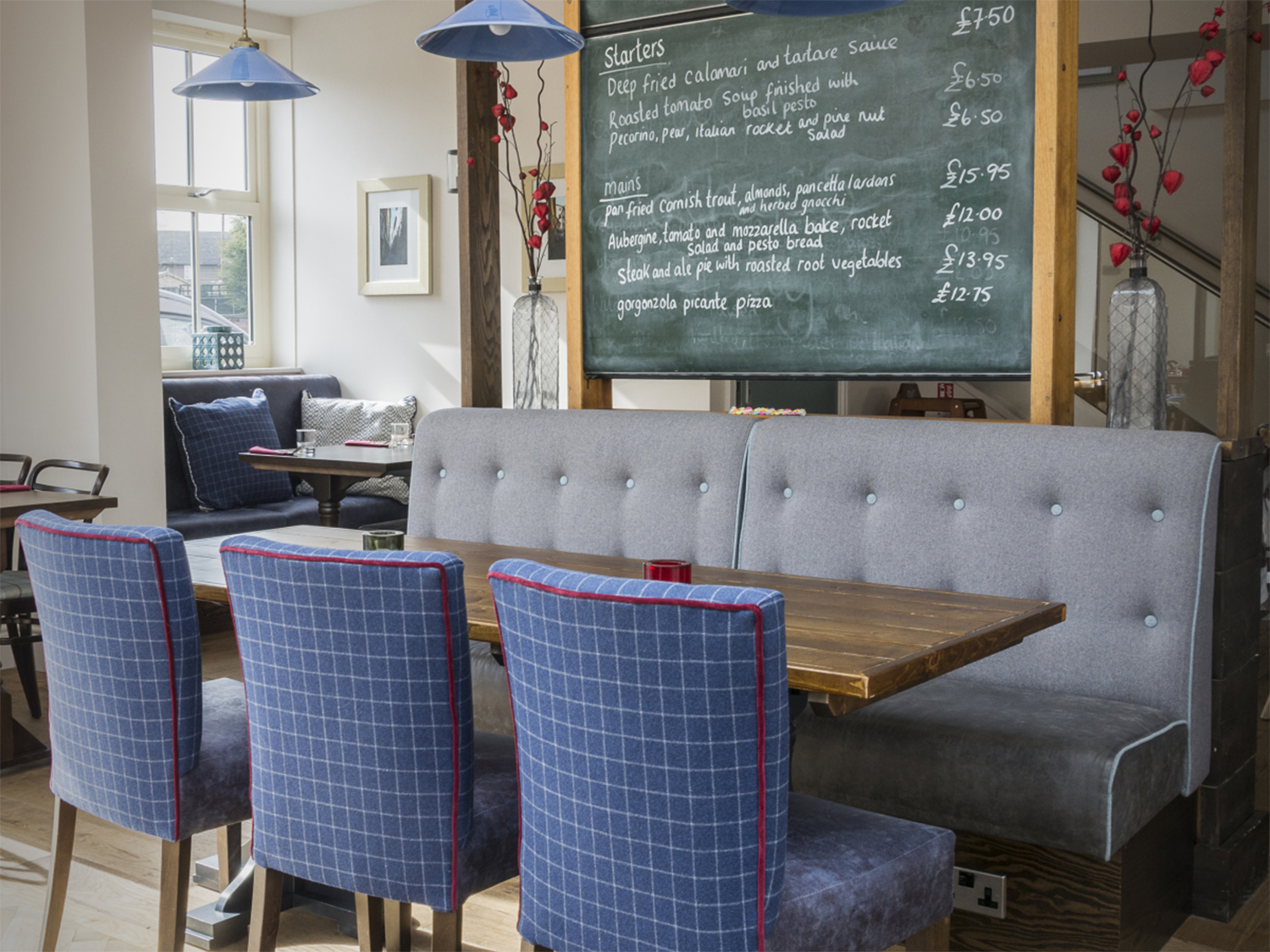 Interior of The Tickled Trout.