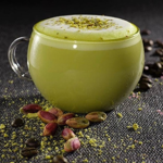 A pistachio drink.