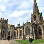 The exterior of Sheffield Cathedral