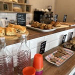 a photo of some of the baked good put on display