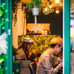 The interior of HowSt.