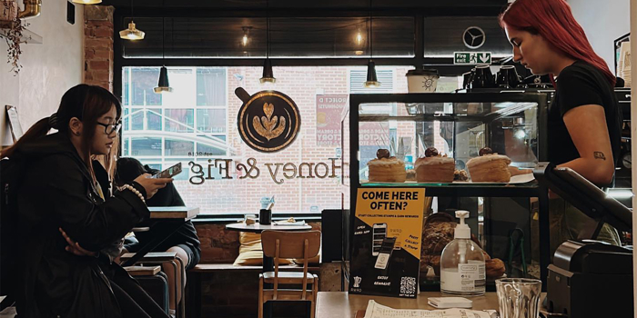 Inside at Honey & Fig