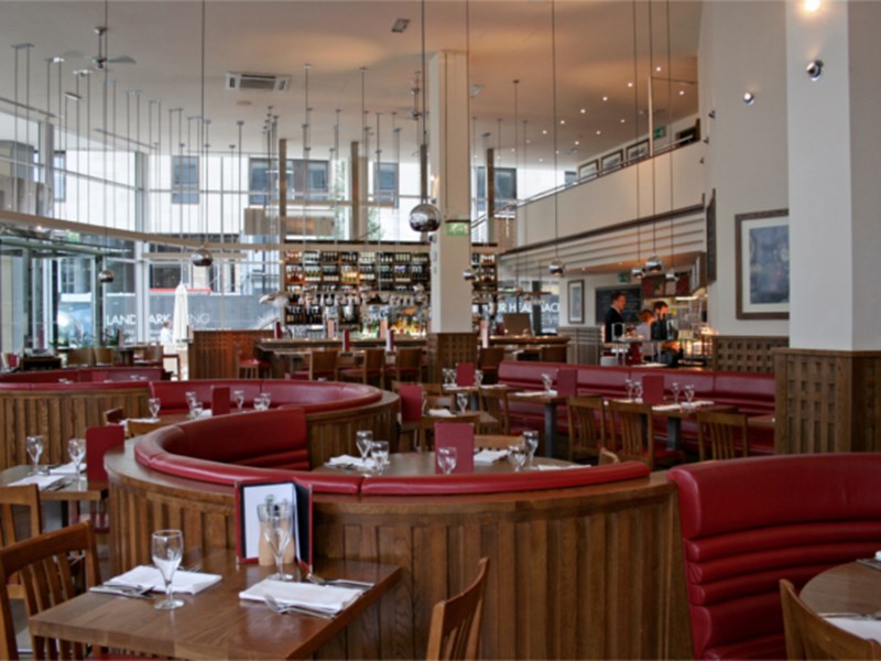 The interior at Piccolino.