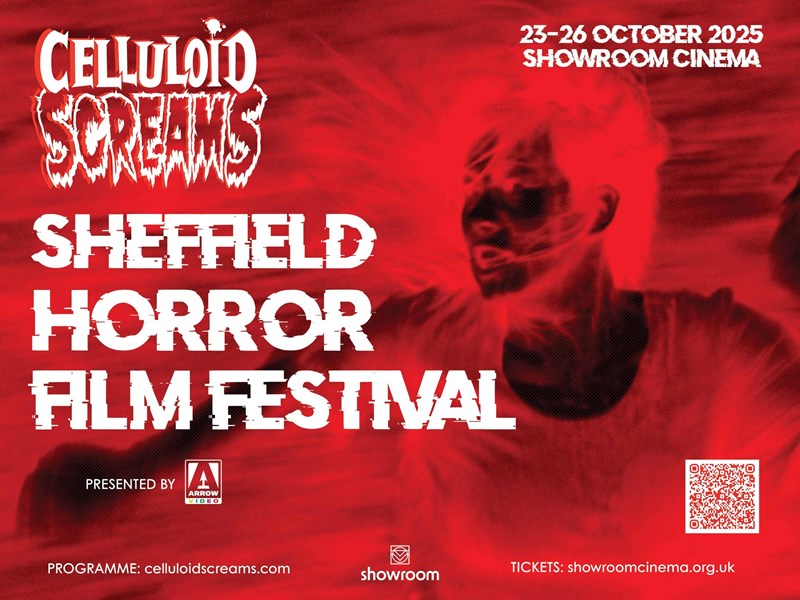 Celluloid Screams promotional; artwork for their 2025 festival
