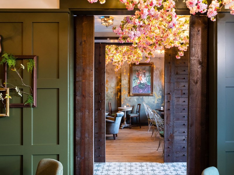 The interior of The Lost & Found.