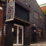 The exterior of the Make Noise Studios.