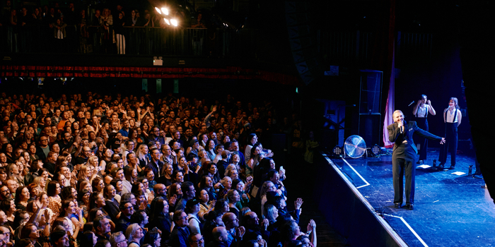 Self Esteem performs at Sheffield Arena.