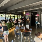 Interior photograph at R1SE studio.