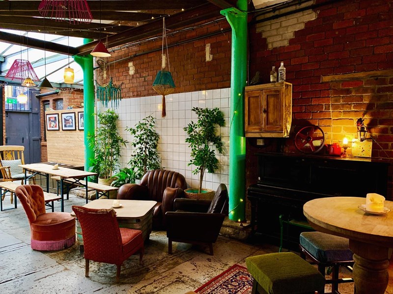 Interior of The Old Workshop.