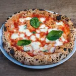 A Neapolitan pizza at Napoli Centro.