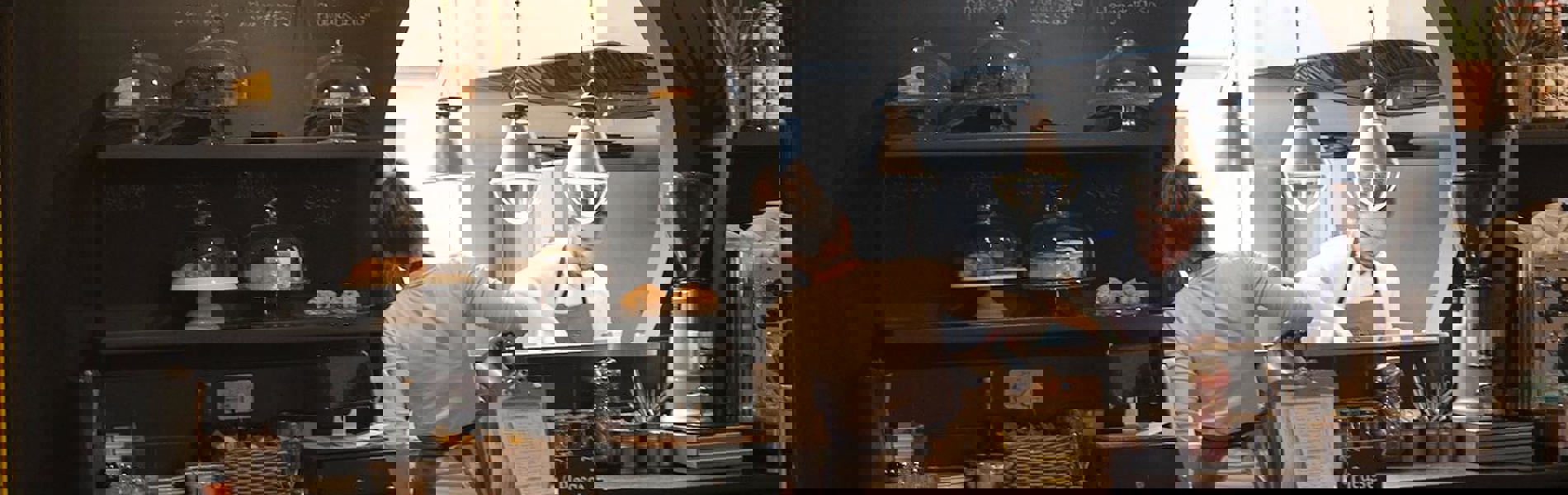 The counter at S17 Coffee Shop & Bistro.