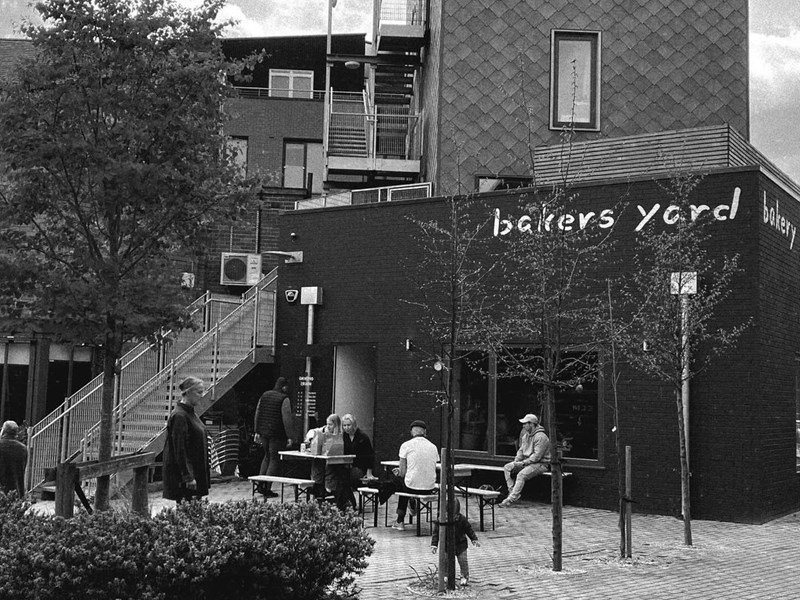 Exterior of Bakers Yard Bakery