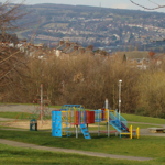 A play area at Ruskin Park.