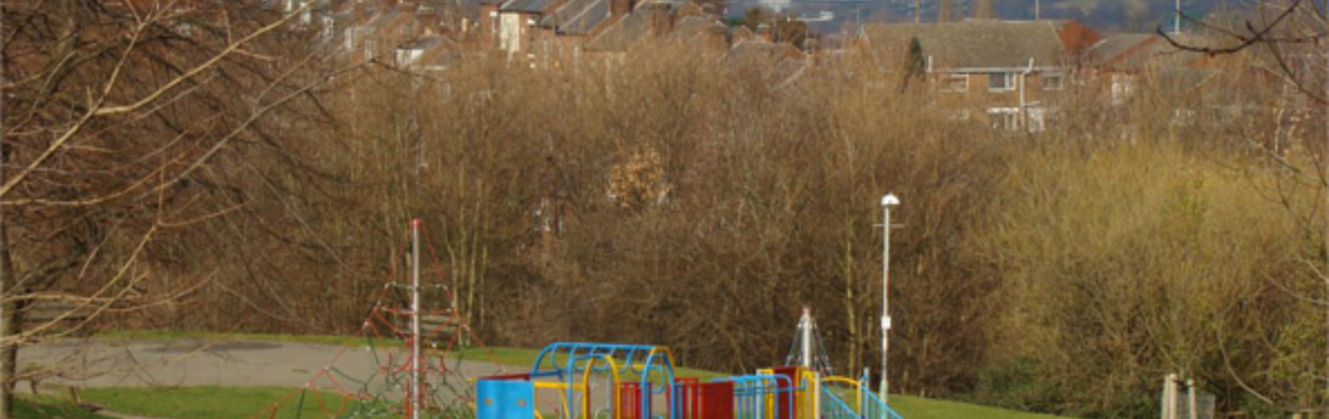 A play area at Ruskin Park.