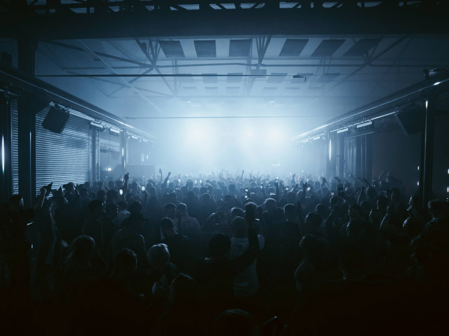 A concert at Forge Warehouse.